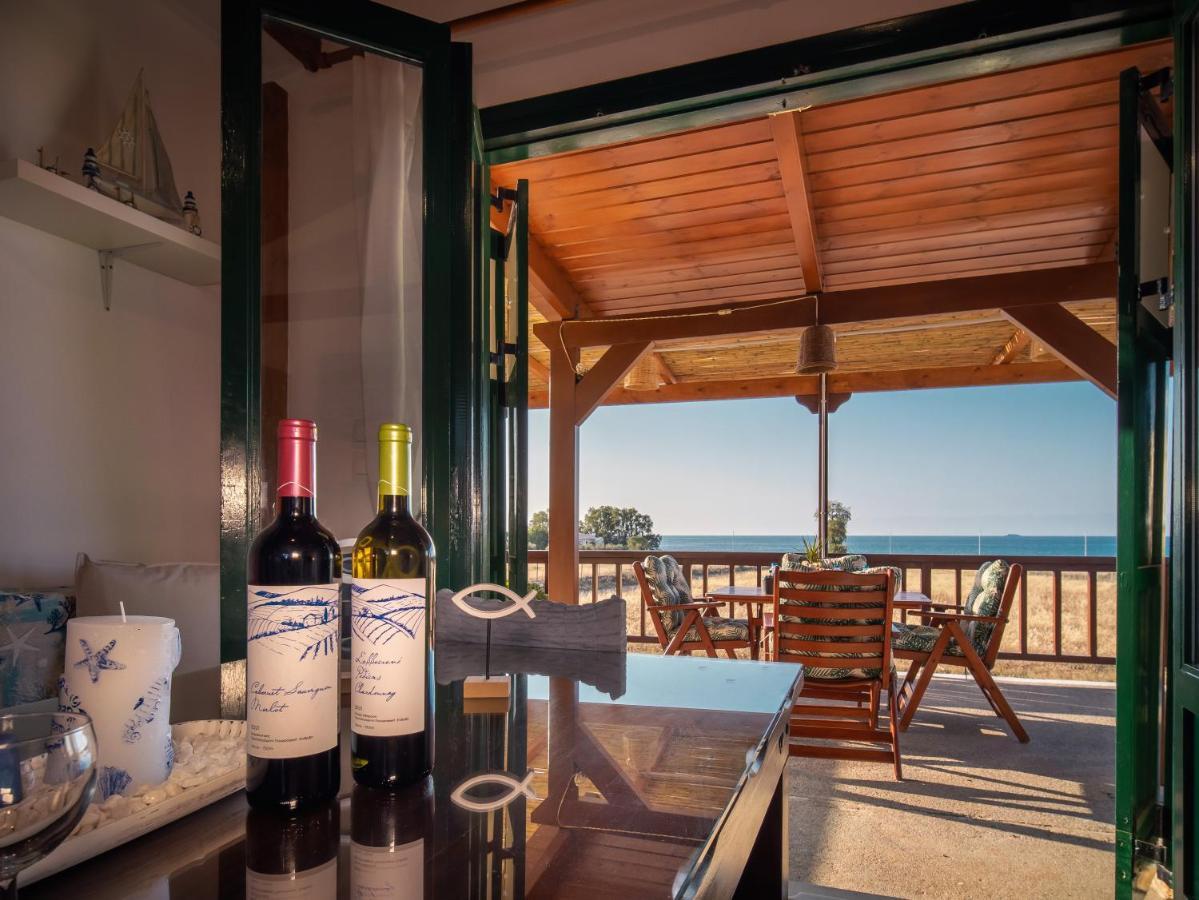 Mayia Sunset Sea Front House Gouves Heraklion Eksteriør bilde
